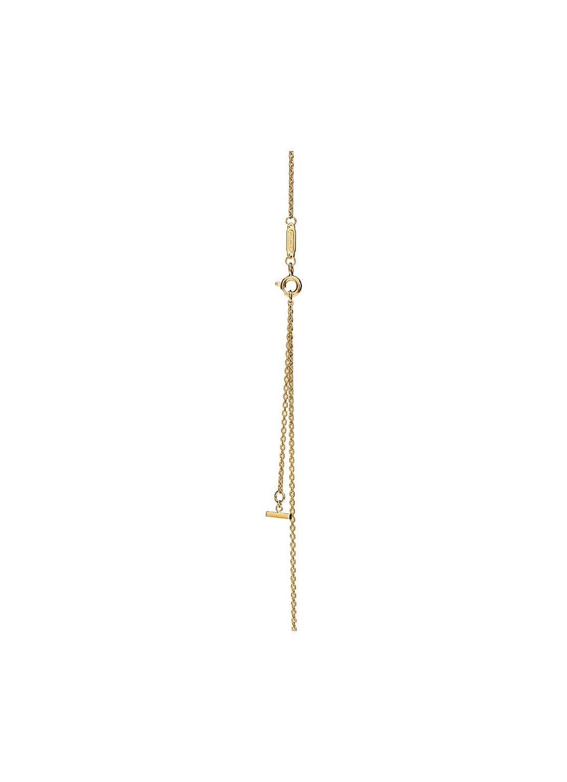 Tiffany & Co. Tiffany T Smile Medium ketting van 18 karaat geelgoud met diamant 84617 - detail 6 undefined