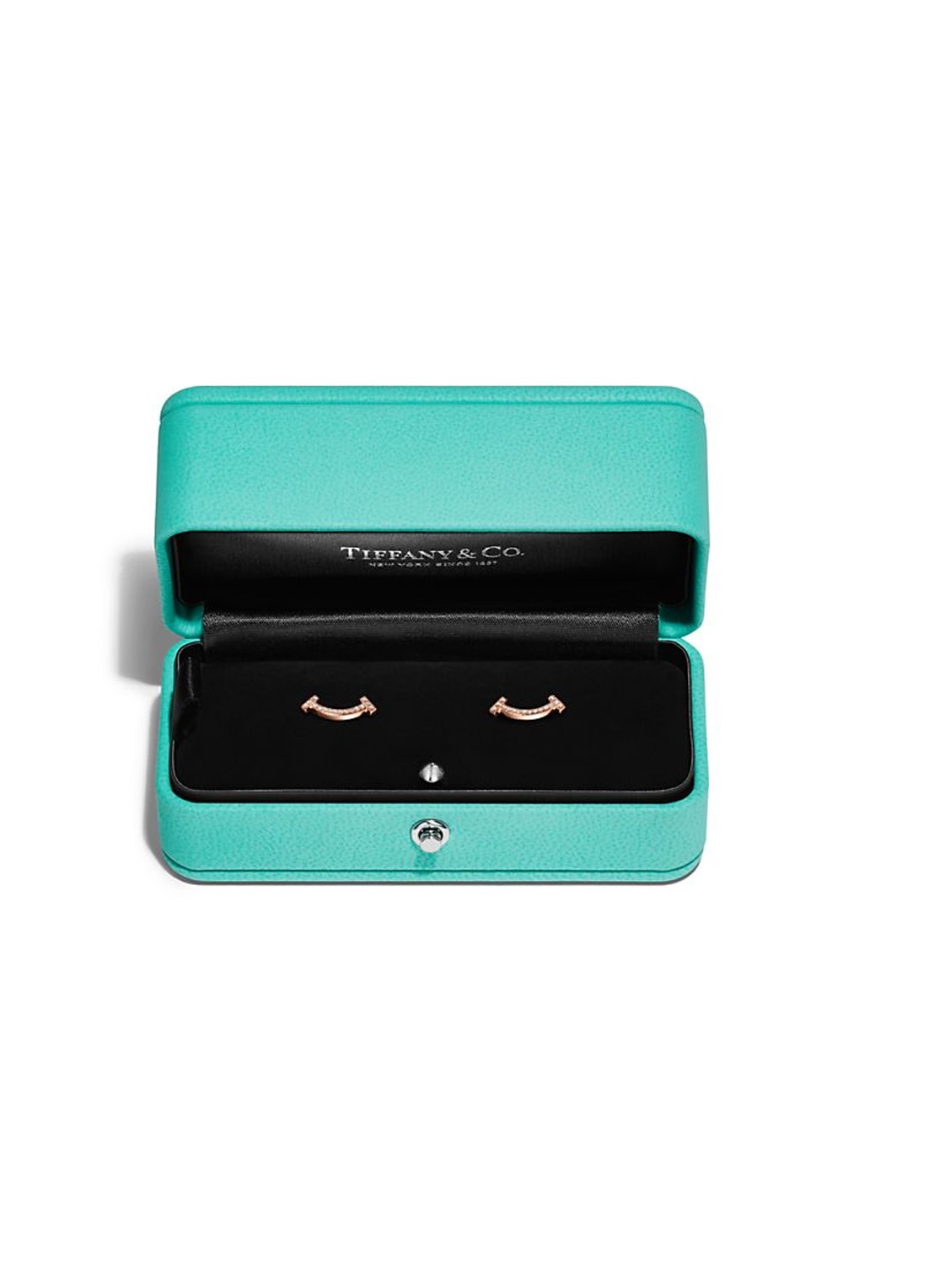 Tiffany & Co. Tiffany T Smile oorstekers  van 18 karaat roségoud met diamant 74012 - voorkant 2 undefined