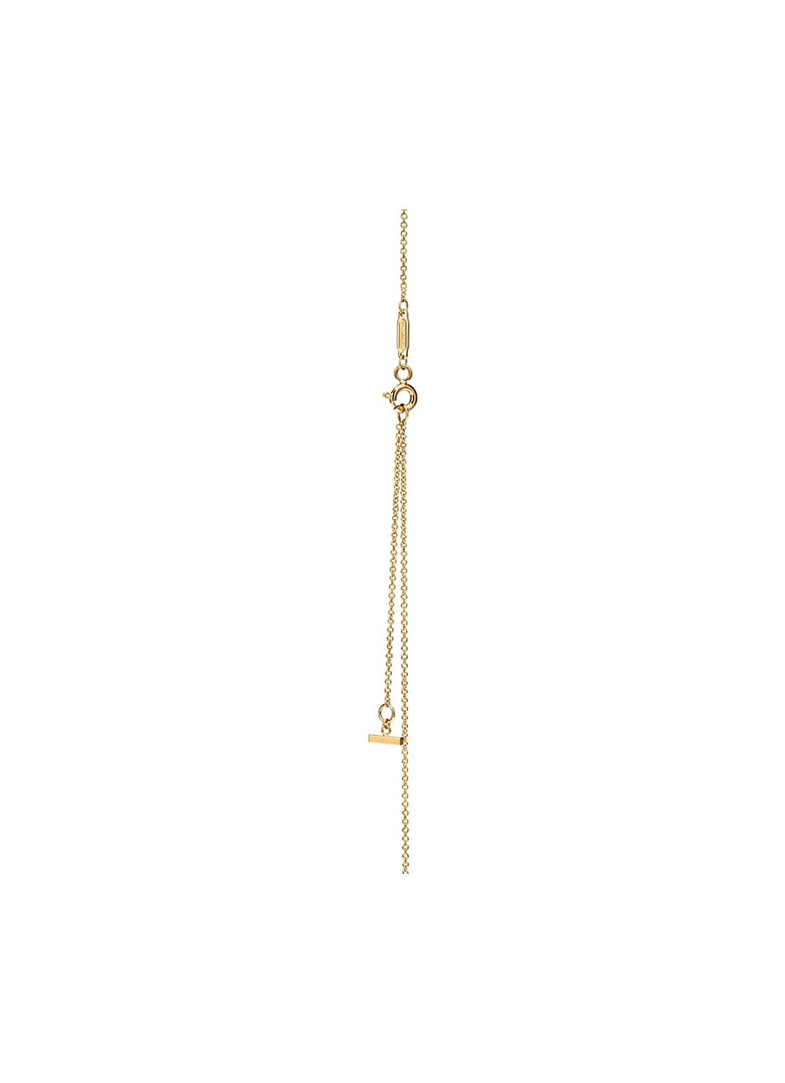 Tiffany & Co. Tiffany T Smile Small ketting van 18 karaat geelgoud met diamant 84611 - detail 3 undefined