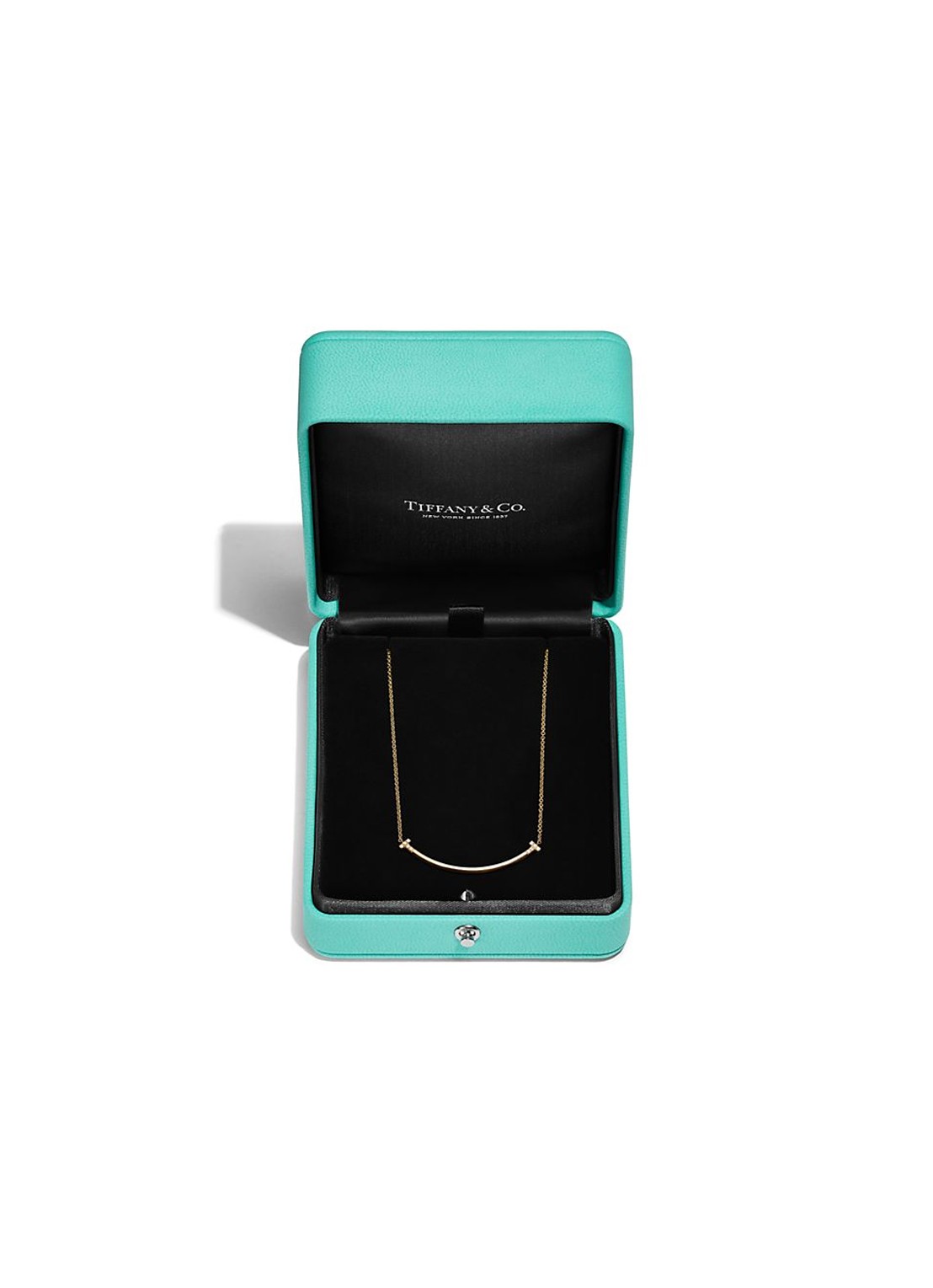 Tiffany & Co. Tiffany T Smile Small ketting van 18 karaat geelgoud met diamant 84611 - detail 4 undefined