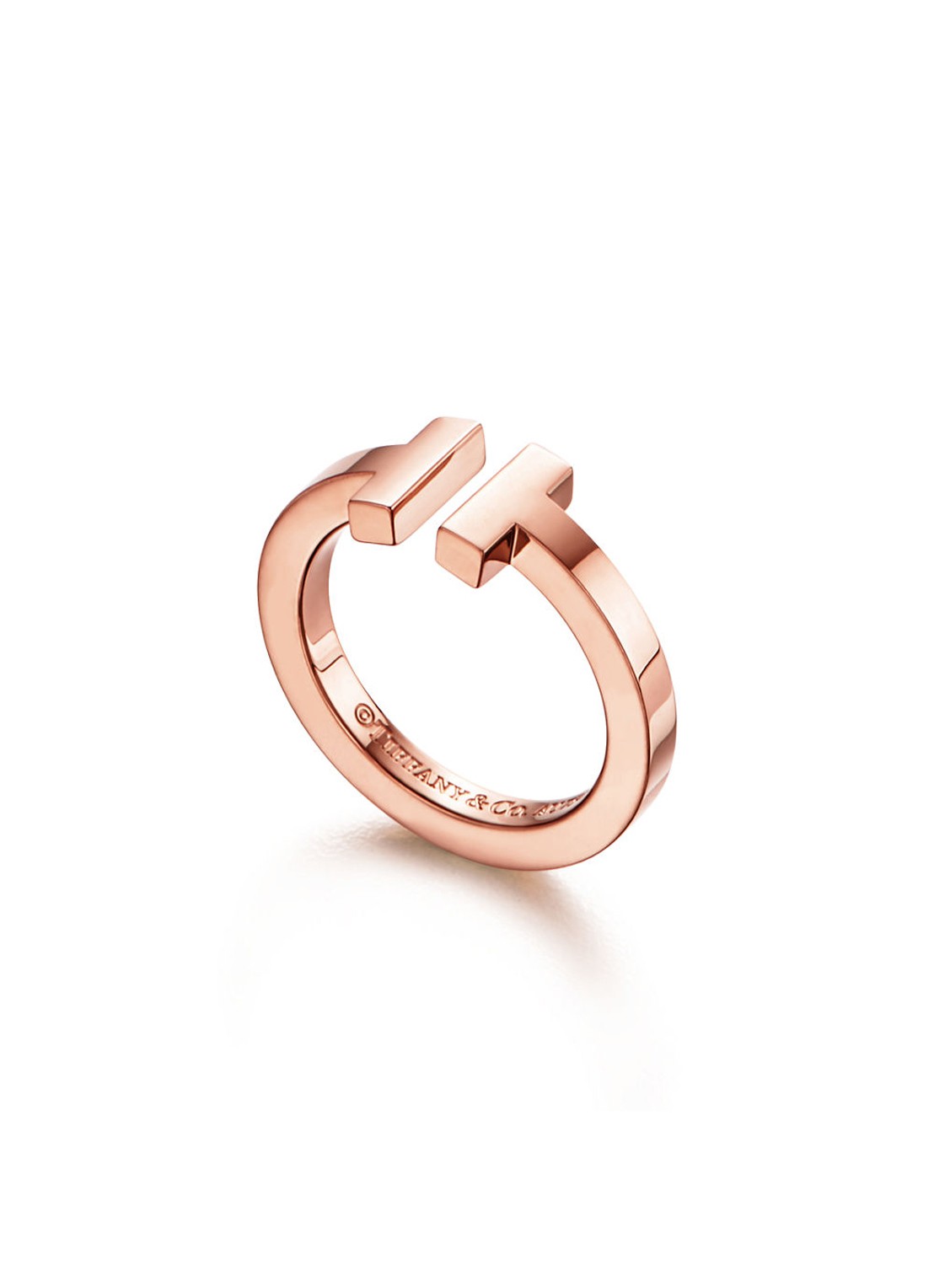 Tiffany & Co. Tiffany T Square ring van 18 karaat roségoud 69910 - voorkant 2 undefined