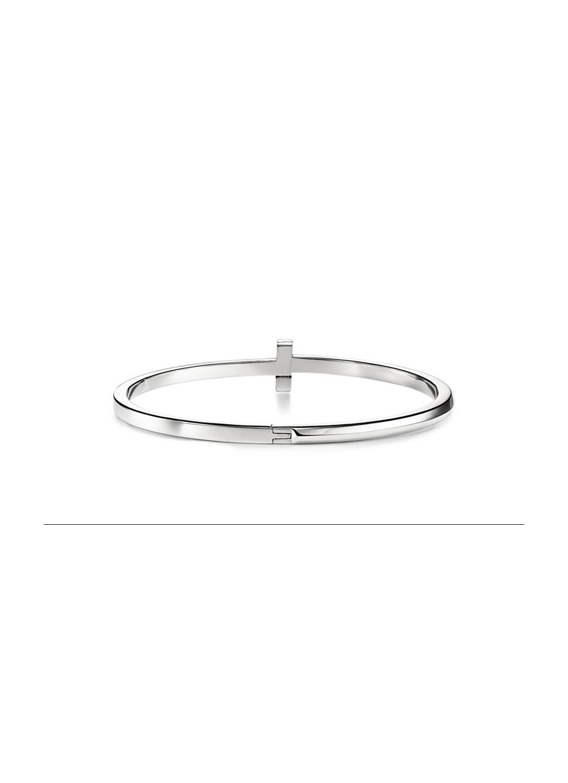 Tiffany & Co. Tiffany T T1 bangle van 18 karaat witgoud 3561 - detail 3 undefined