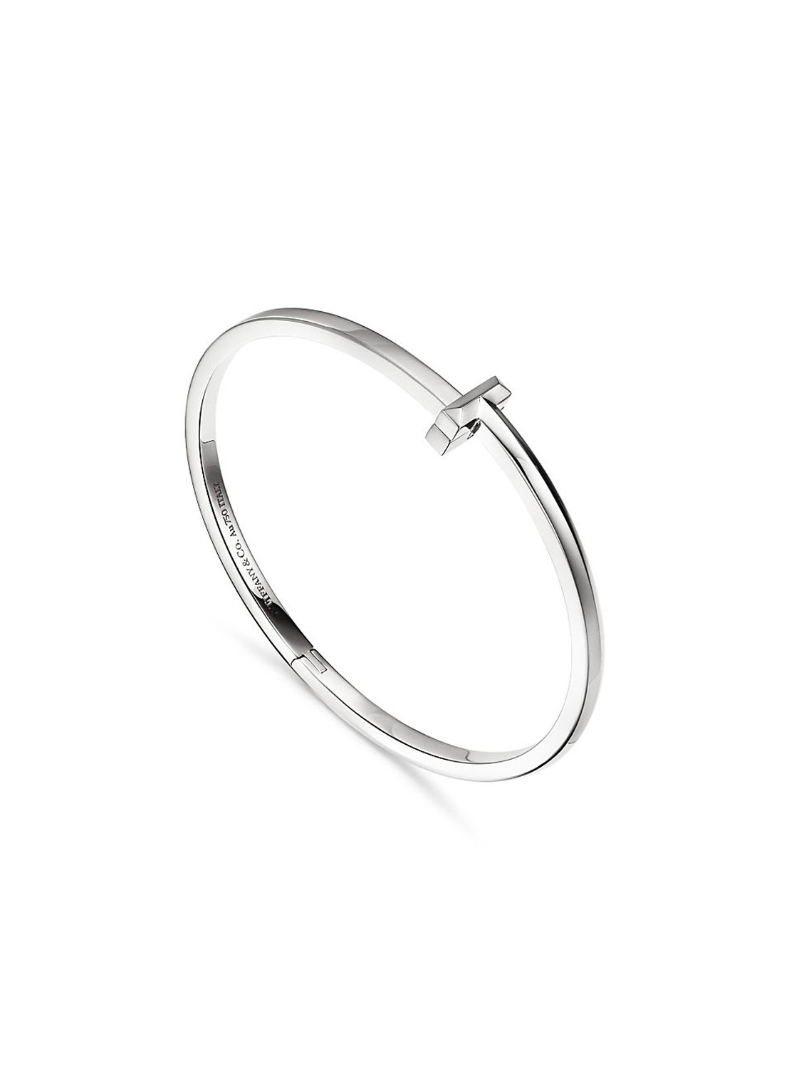 Tiffany & Co. Tiffany T T1 bangle van 18 karaat witgoud 3561 - voorkant 6 undefined