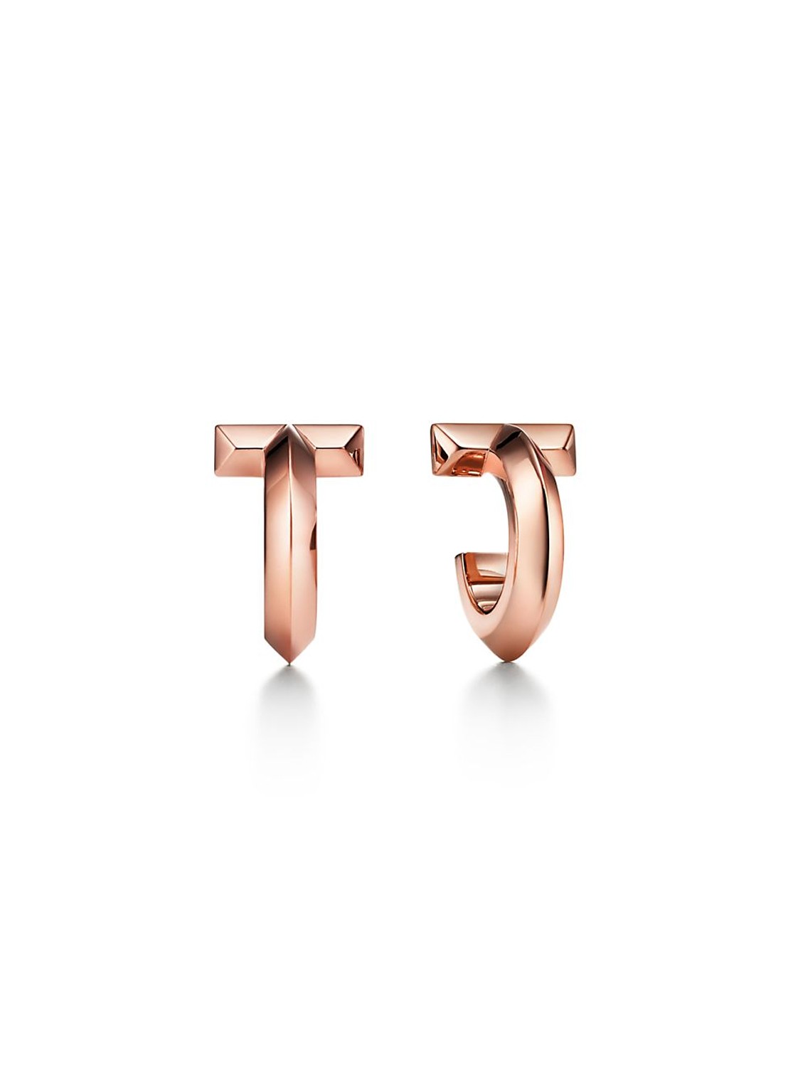 Tiffany & Co. Tiffany T T1 oorringen van 18 karaat roségoud 75862 - voorkant 3 undefined