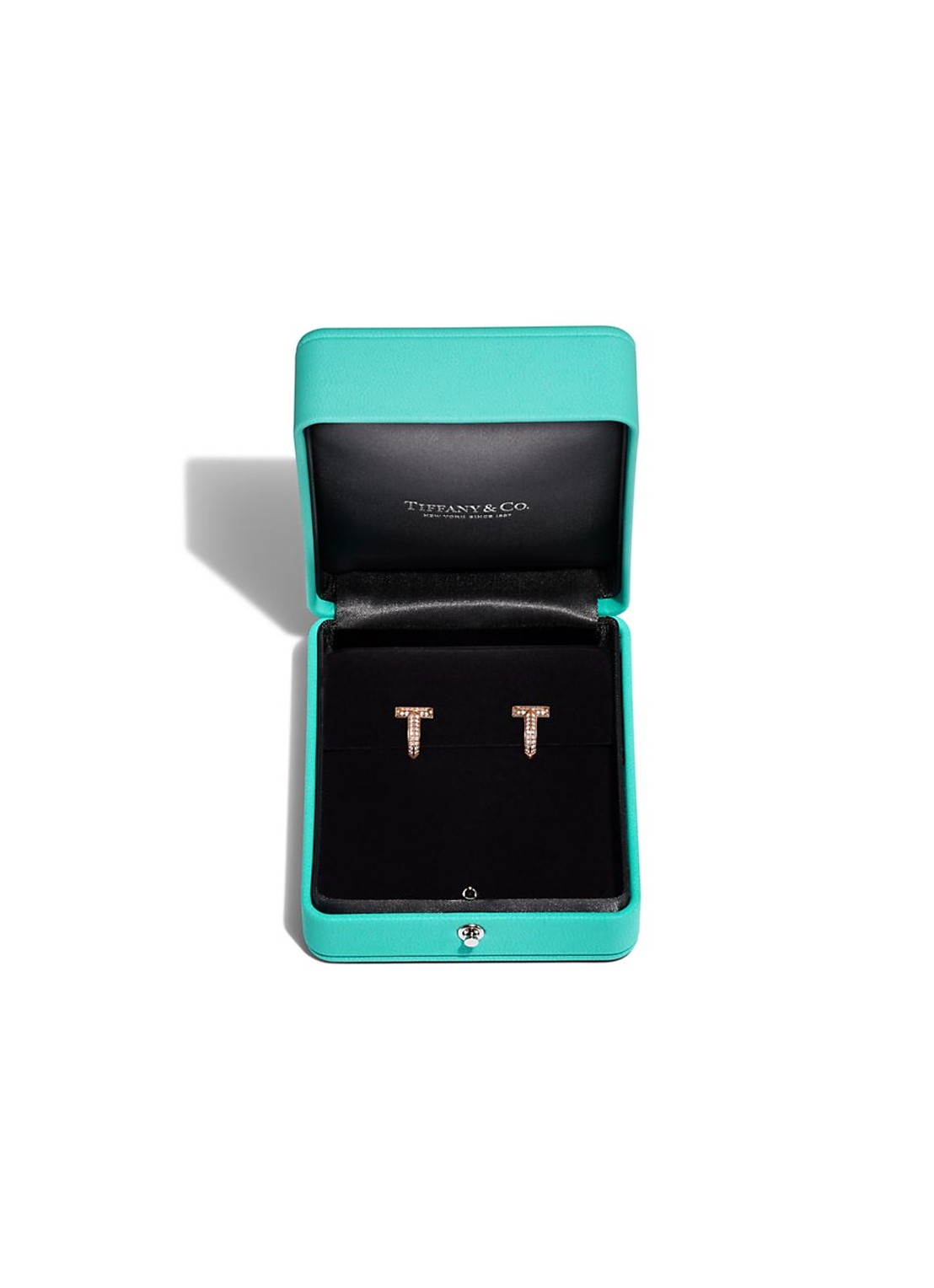 Tiffany & Co. Tiffany T T1 oorringen van 18 karaat roségoud met diamant 81783 - detail 4 undefined
