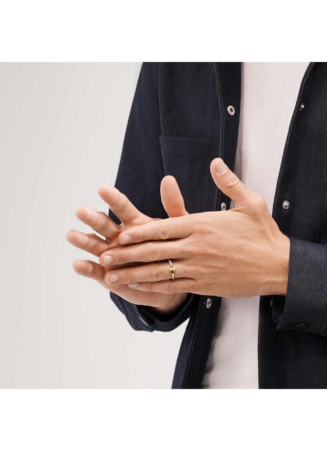Tiffany & Co. Tiffany T T1 ring van 18 karaat geelgoud met diamant 67939 - detail 2 undefined
