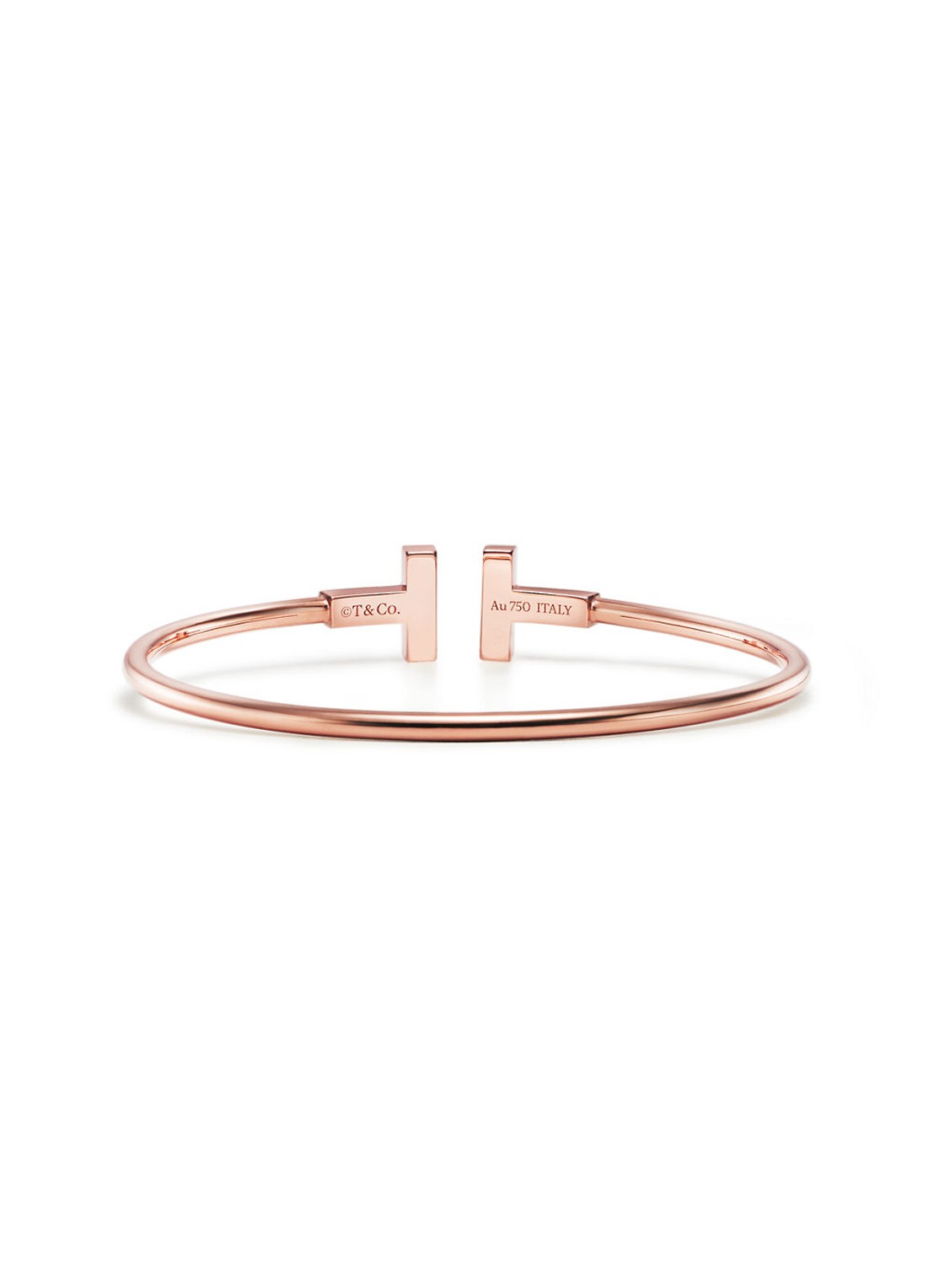 Tiffany & Co. Tiffany T Wire bangle van 18 karaat roségoud met parelmoer 56574 - detail 4 undefined