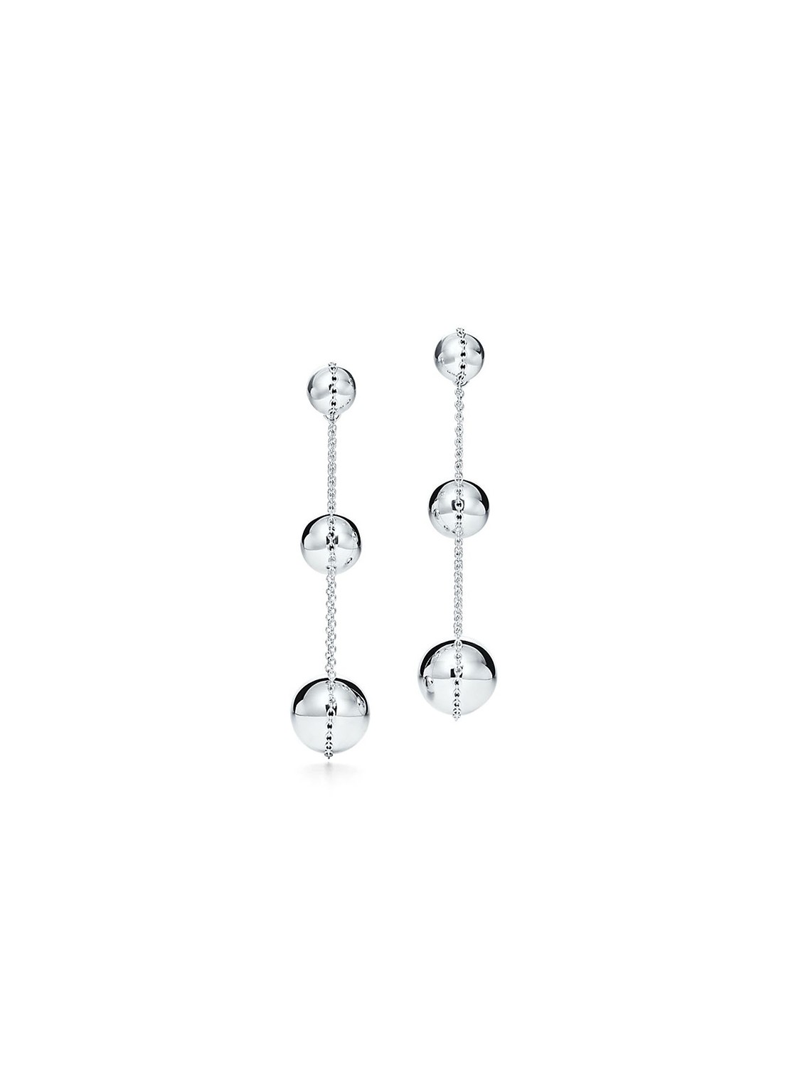 Tiffany & Co. Triple oorhangers van sterling zilver 76139 - voorkant 4 undefined