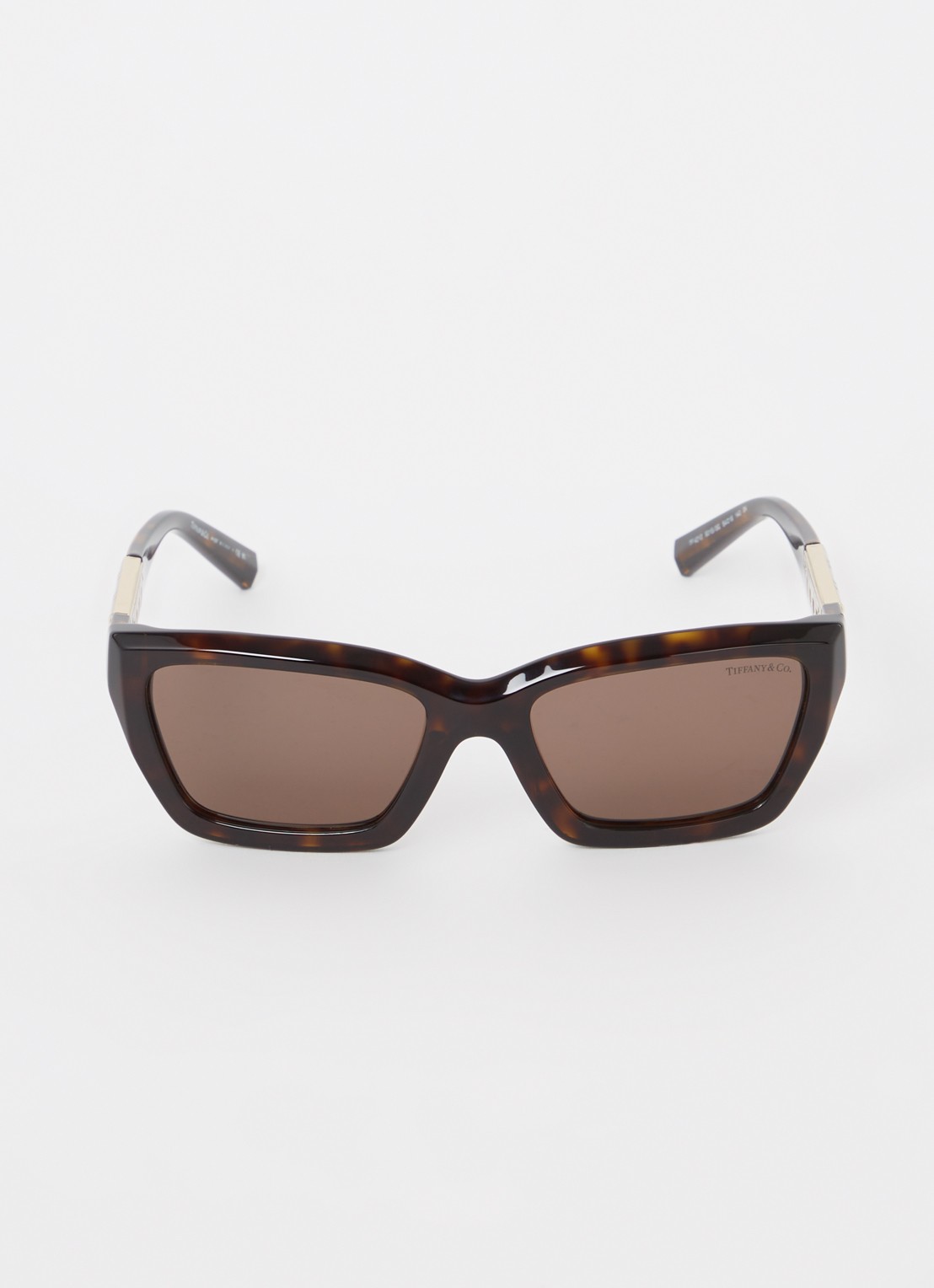 Tiffany & Co. Wayfarer zonnebril TF4213 - detail donkerbruin