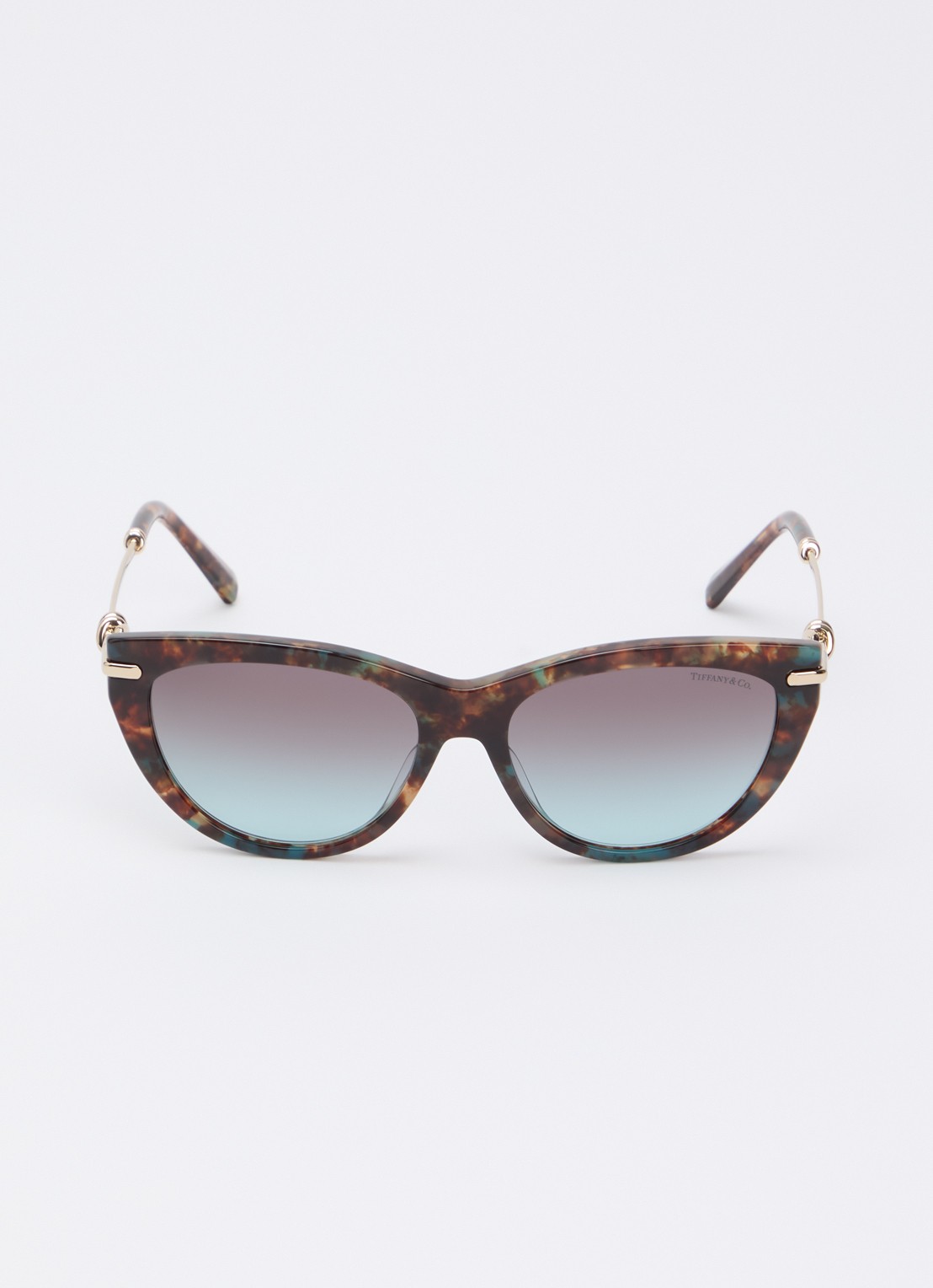 Tiffany & Co. Wayfarer zonnebril TF4253  - detail kastanjebruin