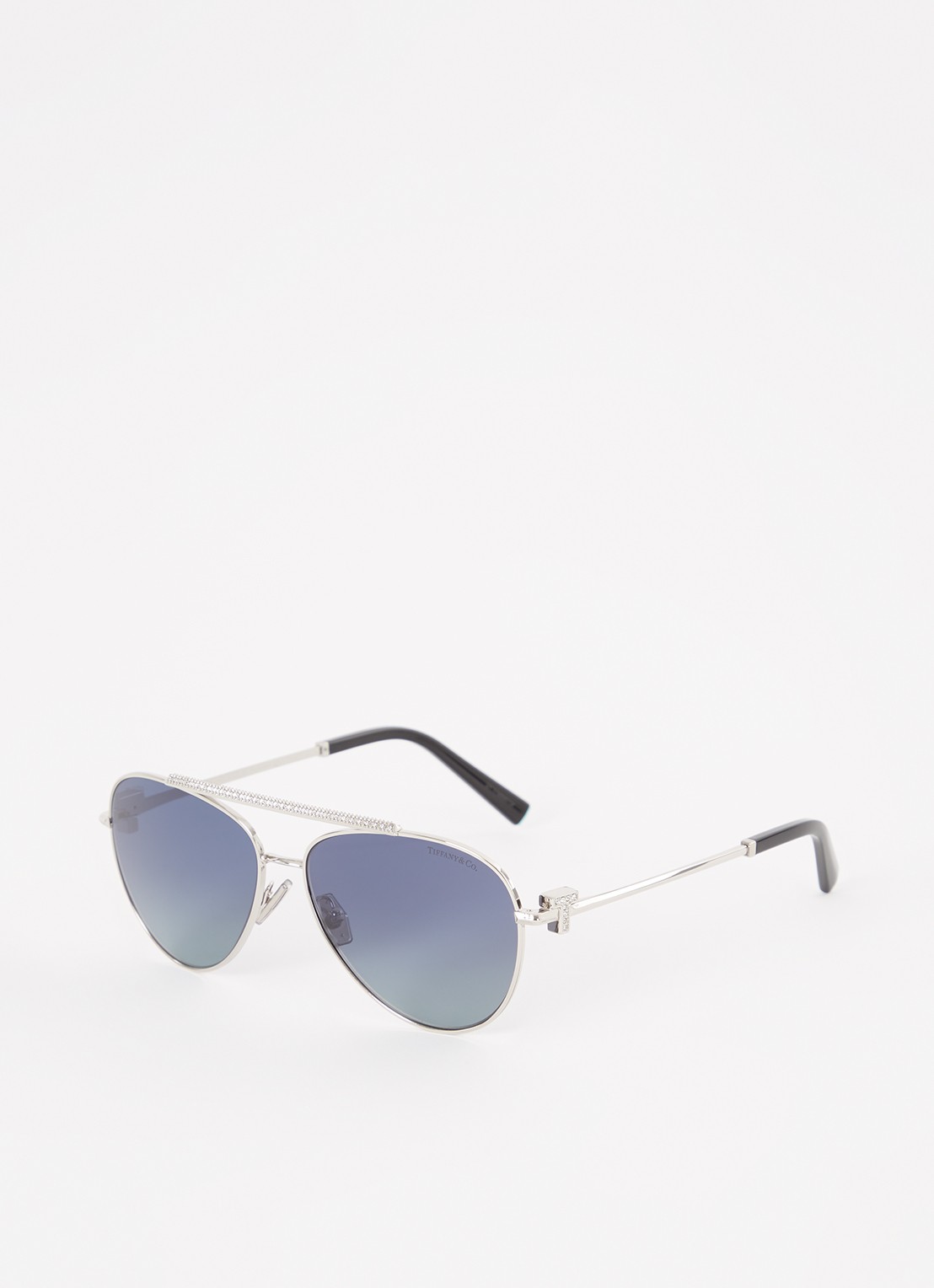 Tiffany & Co. Zonnebril gepolariseerd TF3101B - voorkant zilver