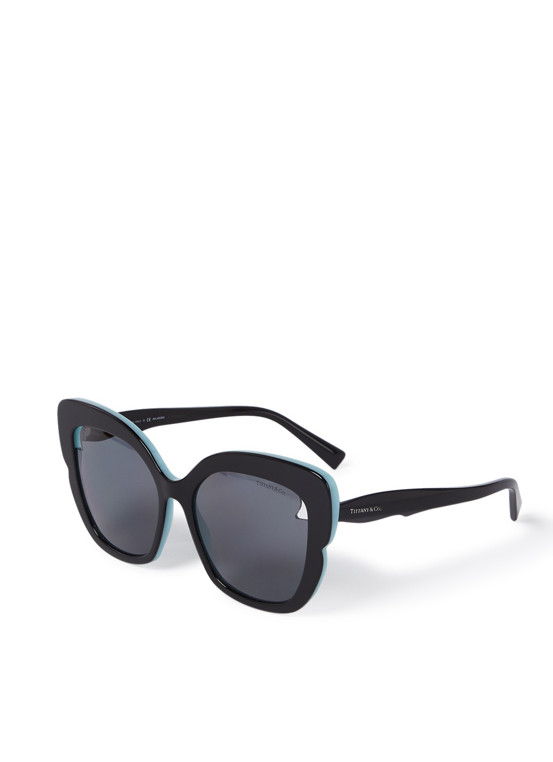 Tiffany & Co. Zonnebril gepolariseerd TF4161 - voorkant 3 zwart