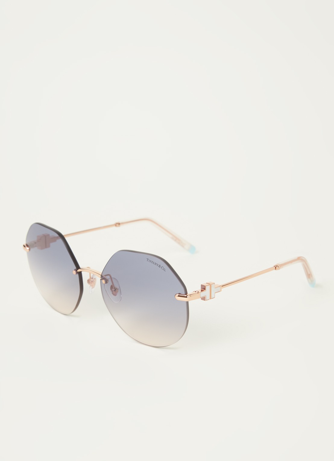 Tiffany & Co. Zonnebril TF3077 - voorkant 3 roségoud