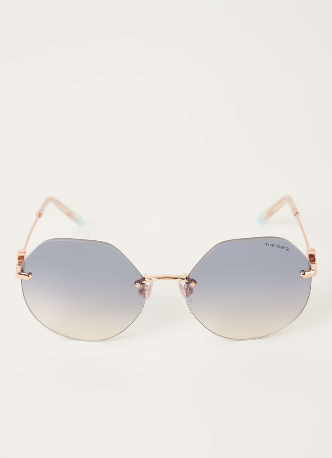 Tiffany & Co. Zonnebril TF3077 - voorkant 4 roségoud