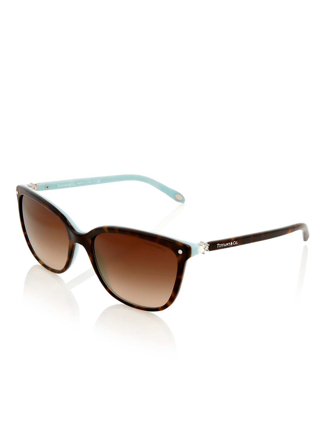 Tiffany & Co. Zonnebril TF4105HB 55 - voorkant bruin