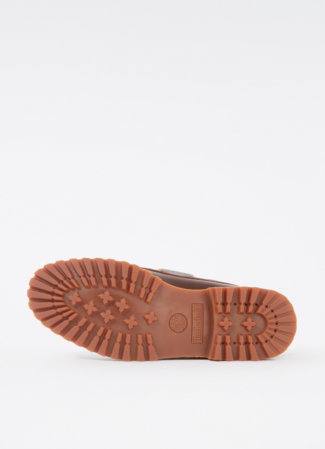 Timberland Authentic 3 Eye Classic bootschoen van leer - detail 5 bruin