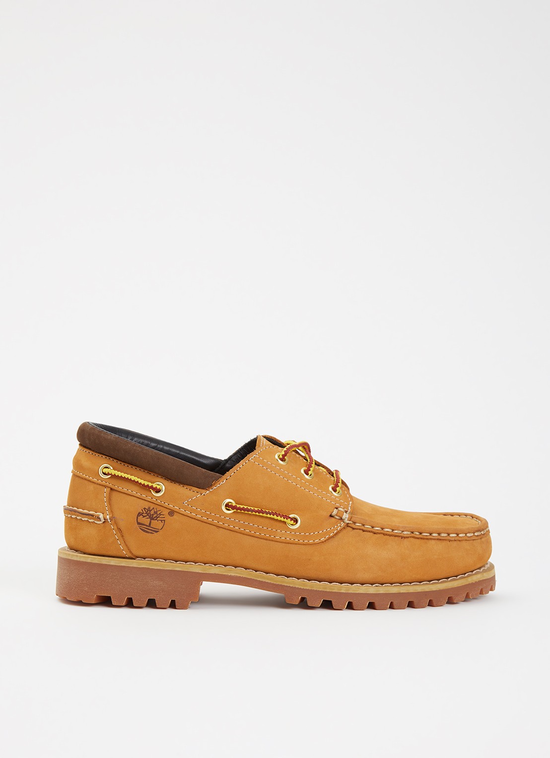 Timberland Authentic bootschoen van nubuck - voorkant camel