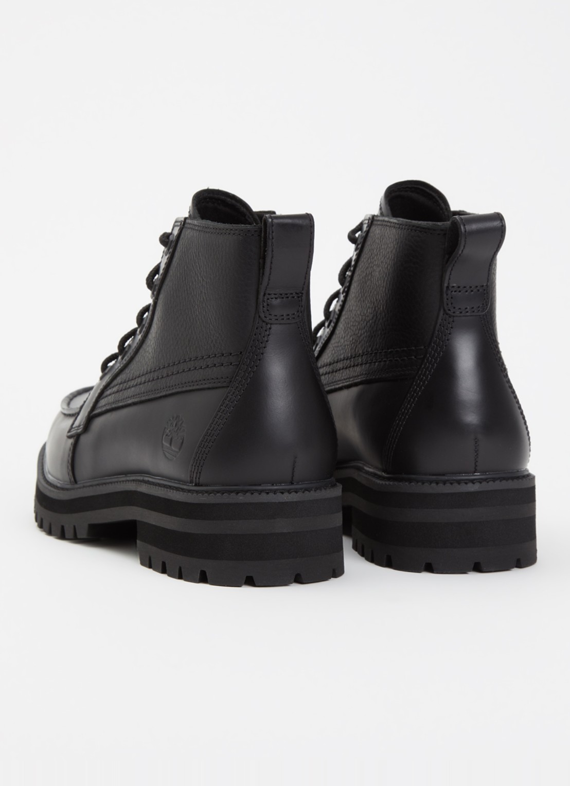 Timberland Britton Drive veterboot van leer - achterkant 4 zwart
