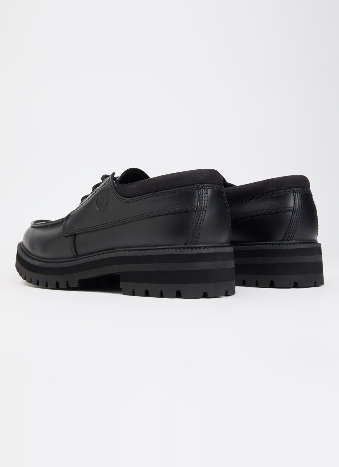 Timberland Britton Drive veterschoen van leer - achterkant zwart