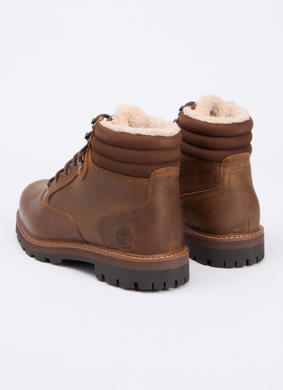 Timberland Britton Road veterboot van leer - achterkant 3 bruin