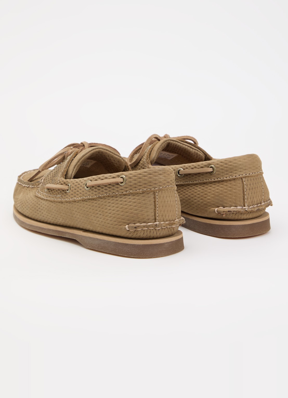 Timberland Classic bootschoen van leer - achterkant 5 camel