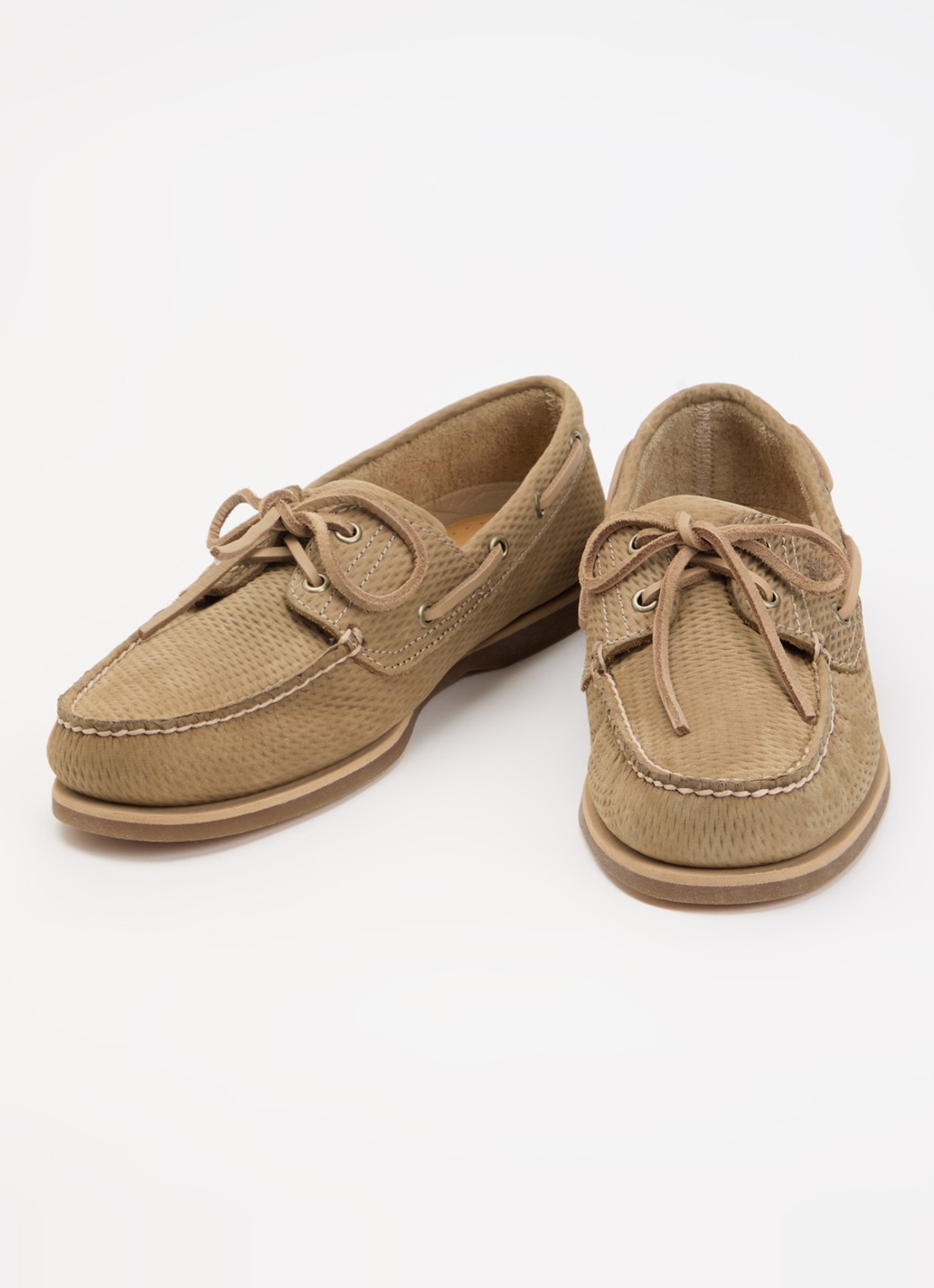 Timberland Classic bootschoen van leer - detail camel