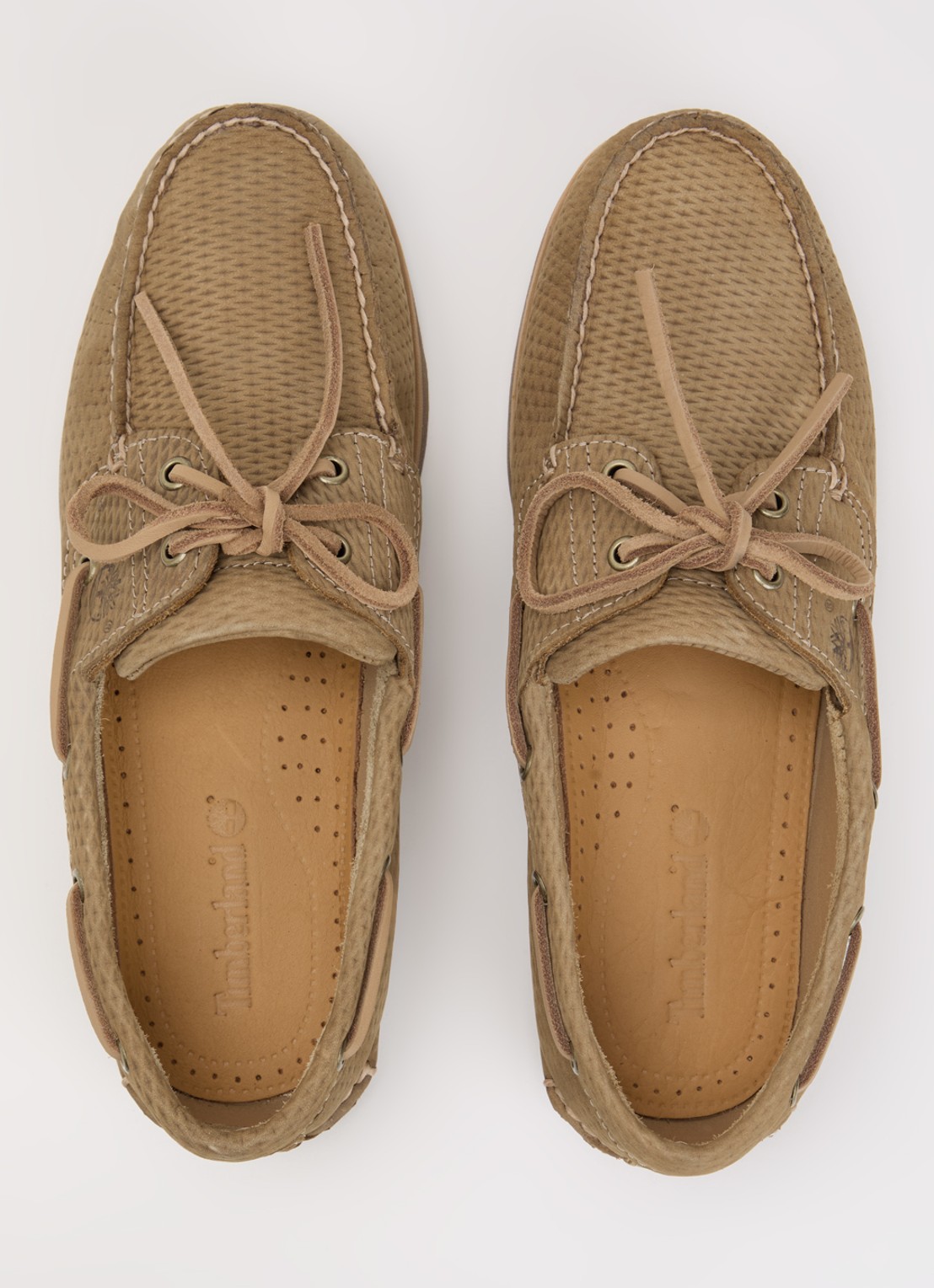 Timberland Classic bootschoen van leer - detail 2 camel