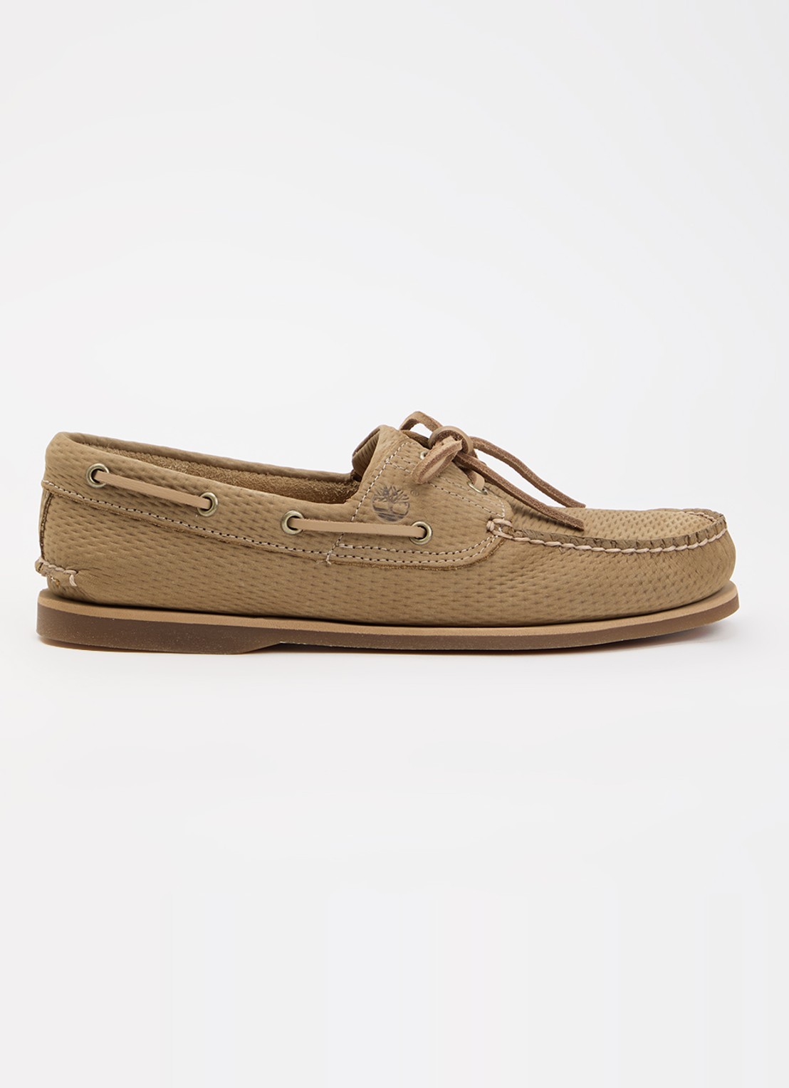 Timberland Classic bootschoen van leer - voorkant 4 camel