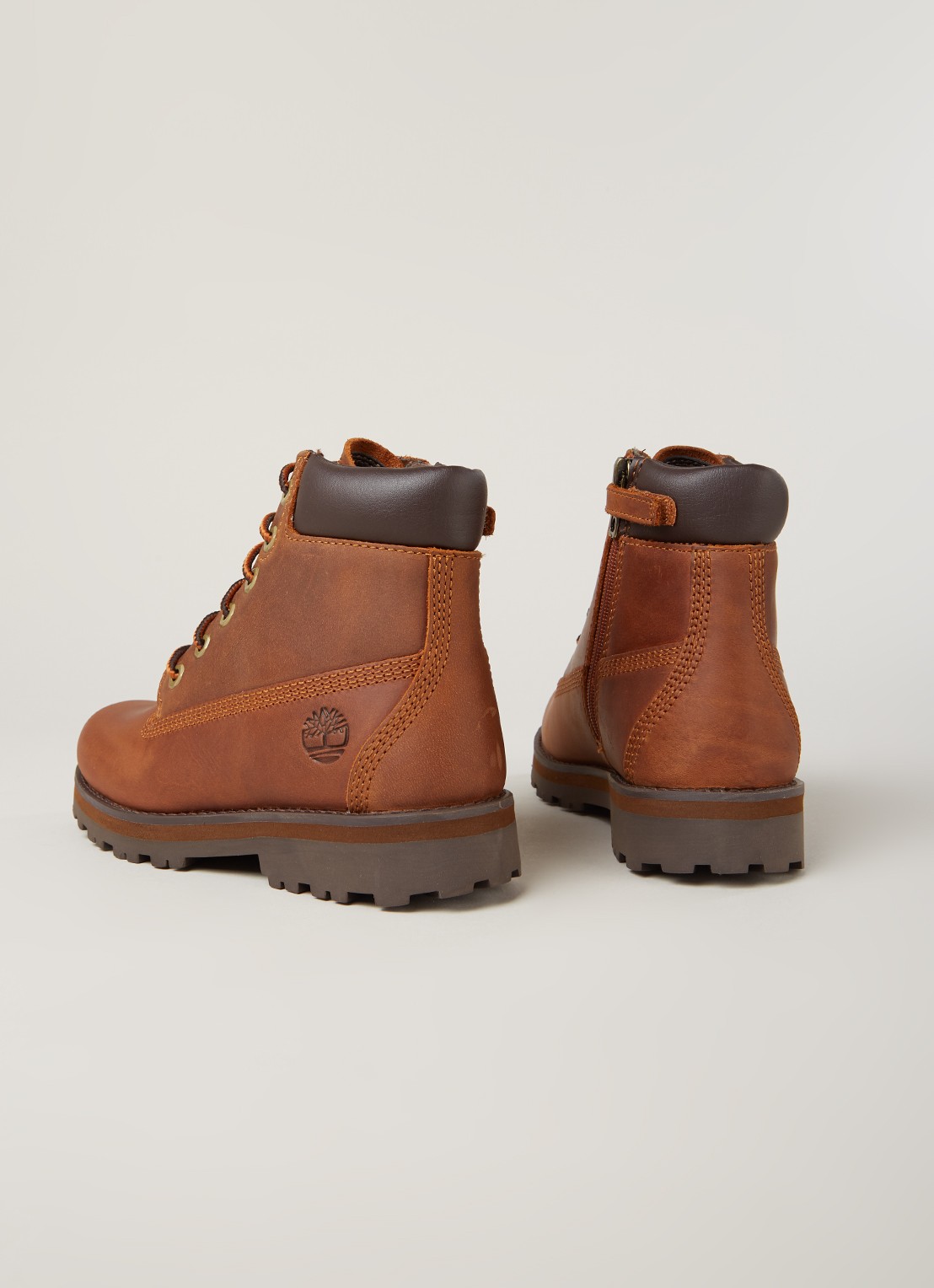 Timberland Courma veterboot van nubuck - detail bruin