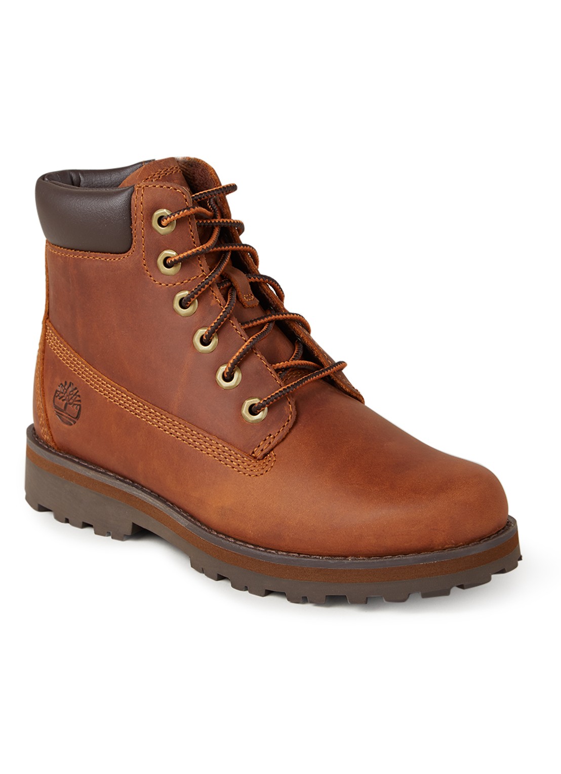 Timberland Courma veterboot van nubuck - voorkant 4 bruin
