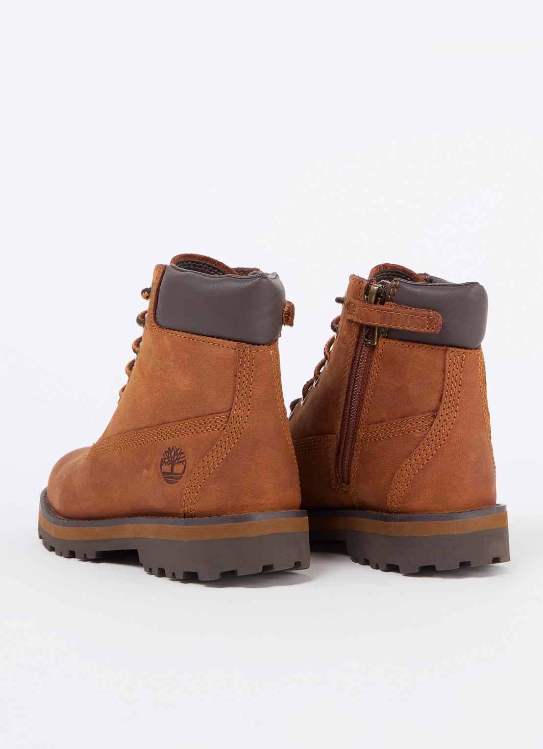 Timberland Courma veterboot van nubuck - achterkant cognac