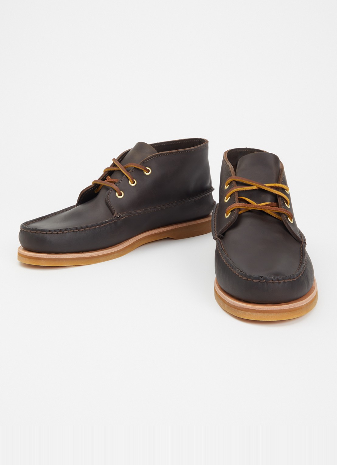 Timberland Crafted Boat veterschoen van suède - detail 3 donkerbruin