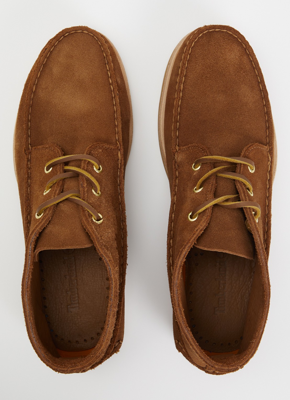 Timberland Crafted Boat veterschoen van suède - detail 4 bruin