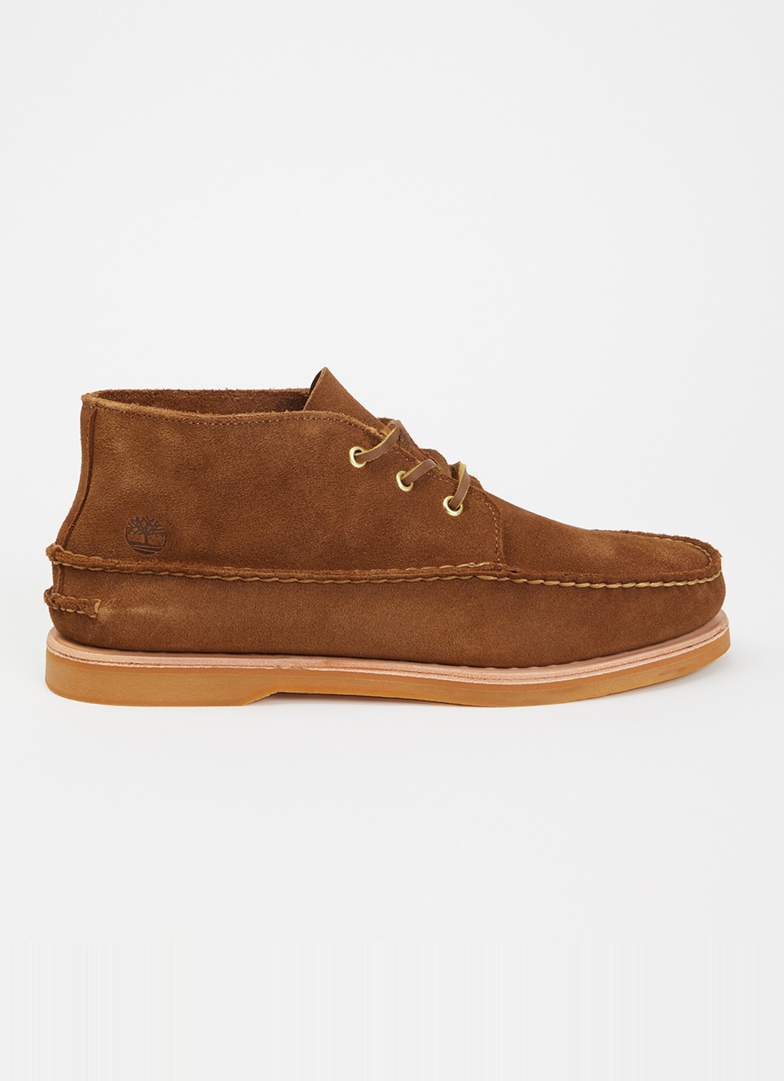 Timberland Crafted Boat veterschoen van suède - voorkant bruin