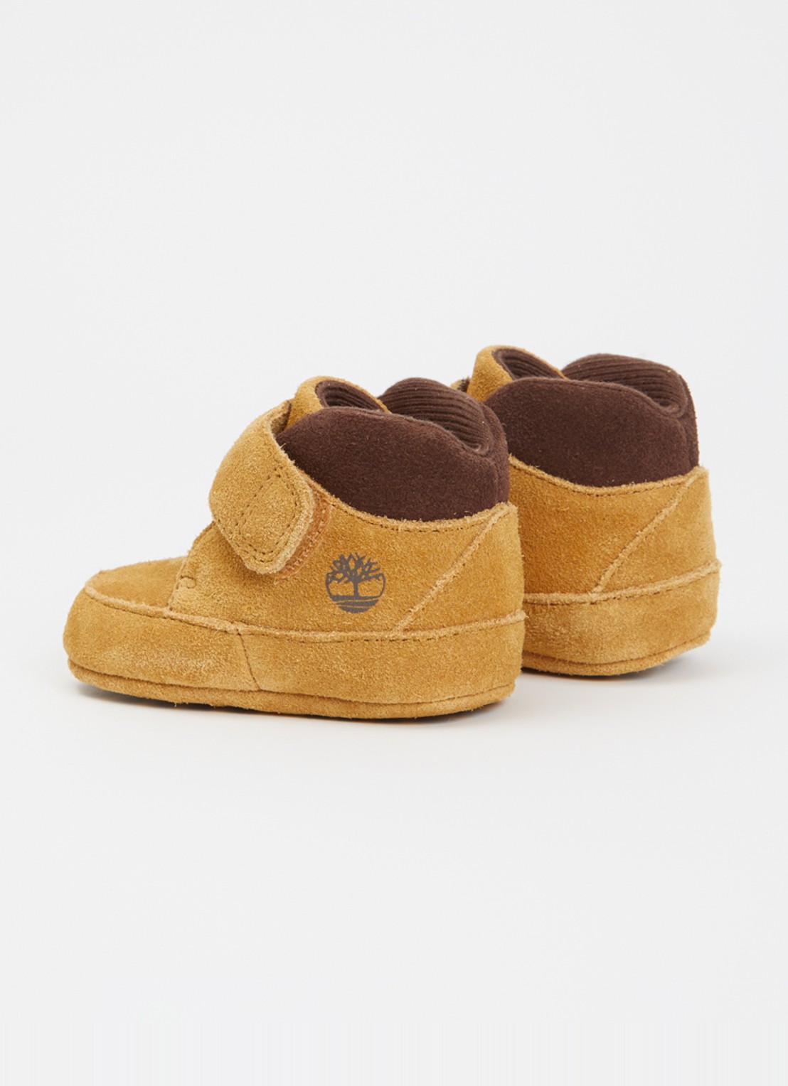 Timberland Crib Bootie babyslofje van suède - achterkant 4 camel