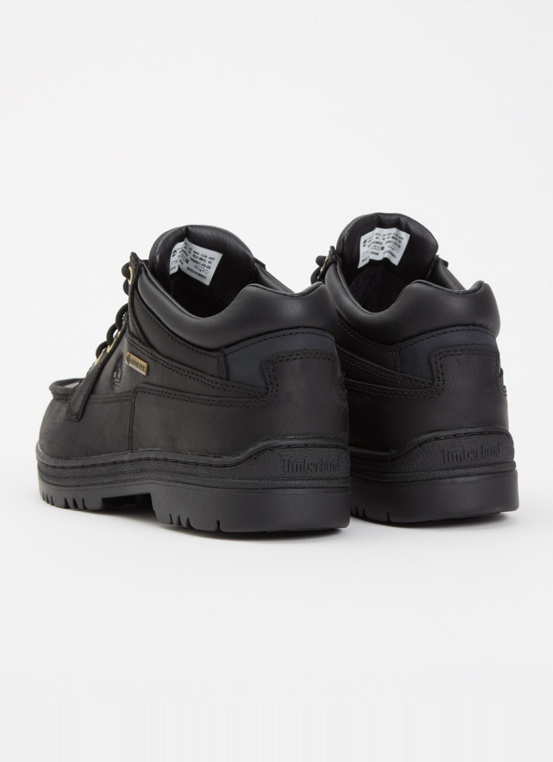 Timberland Heritage veterschoen van leer - achterkant 3 zwart