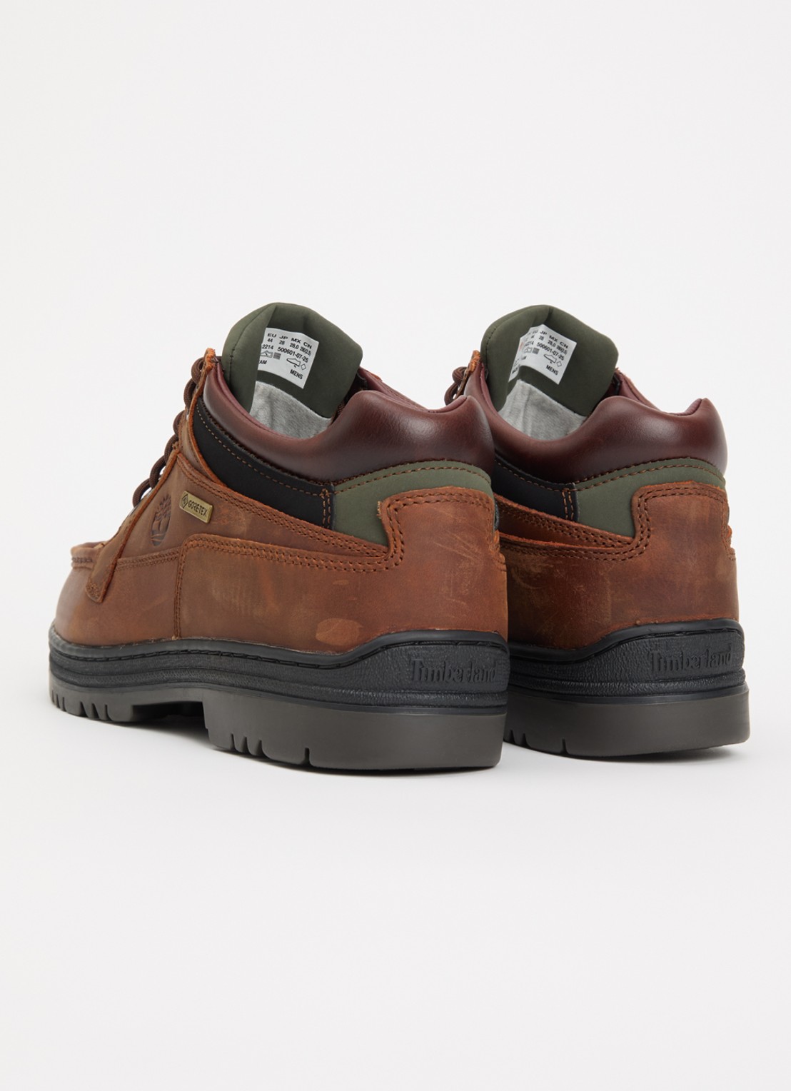 Timberland Heritage veterschoen van nubuck - achterkant 4 roestbruin