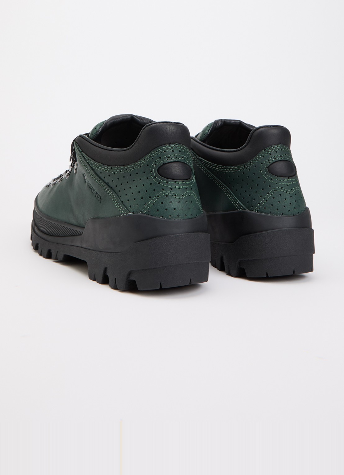 Timberland Low Lace GTX veterschoen van leer - achterkant 2 groen
