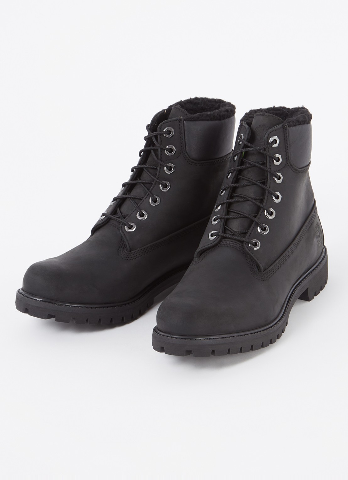 Timberland Premium 6-Inch veterboot van leer - detail 3 zwart
