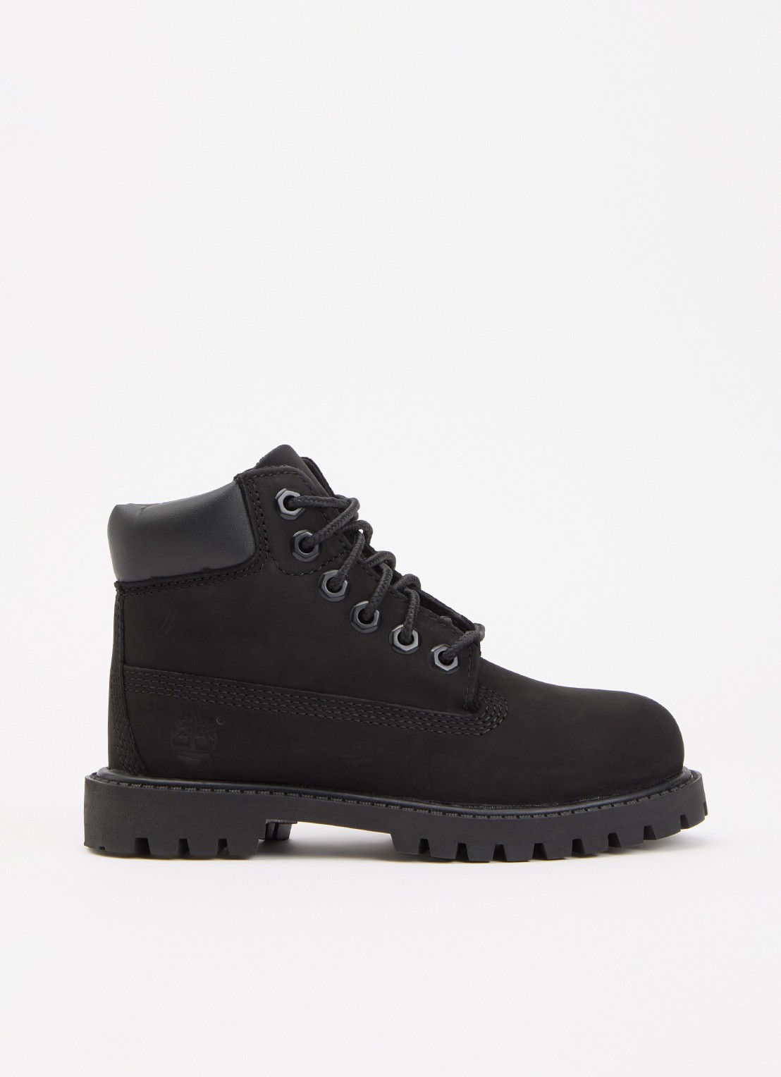 Timberland Veterboot van leer van nubuck - voorkant zwart