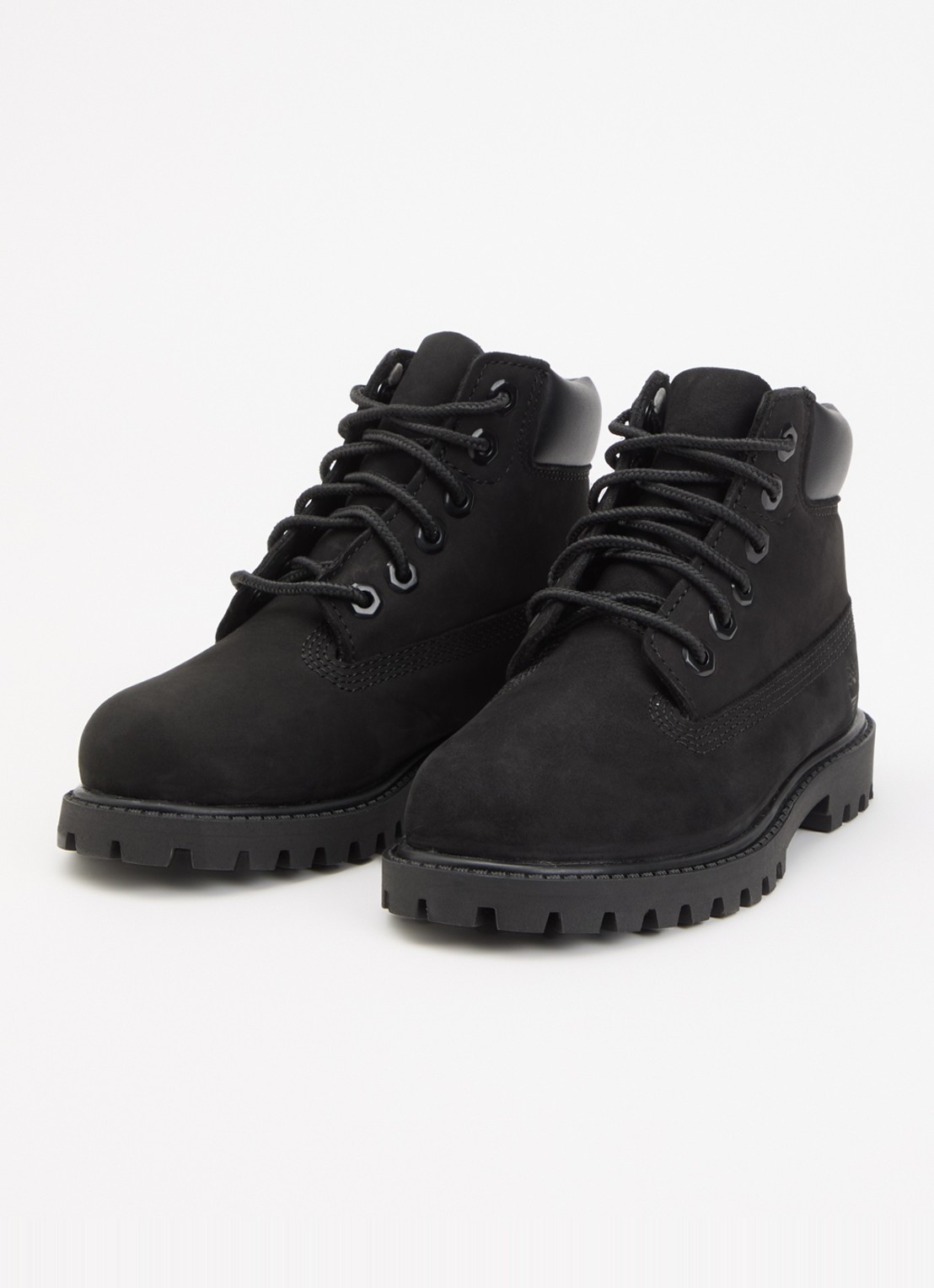 Timberland Veterboot van leer van nubuck - voorkant 2 zwart