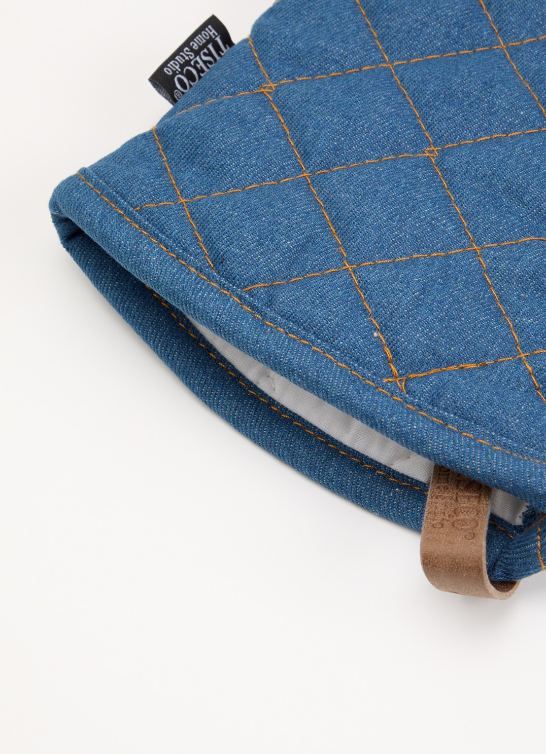 Tiseco Indigo ovenwant set van 2  - voorkant 2 indigo