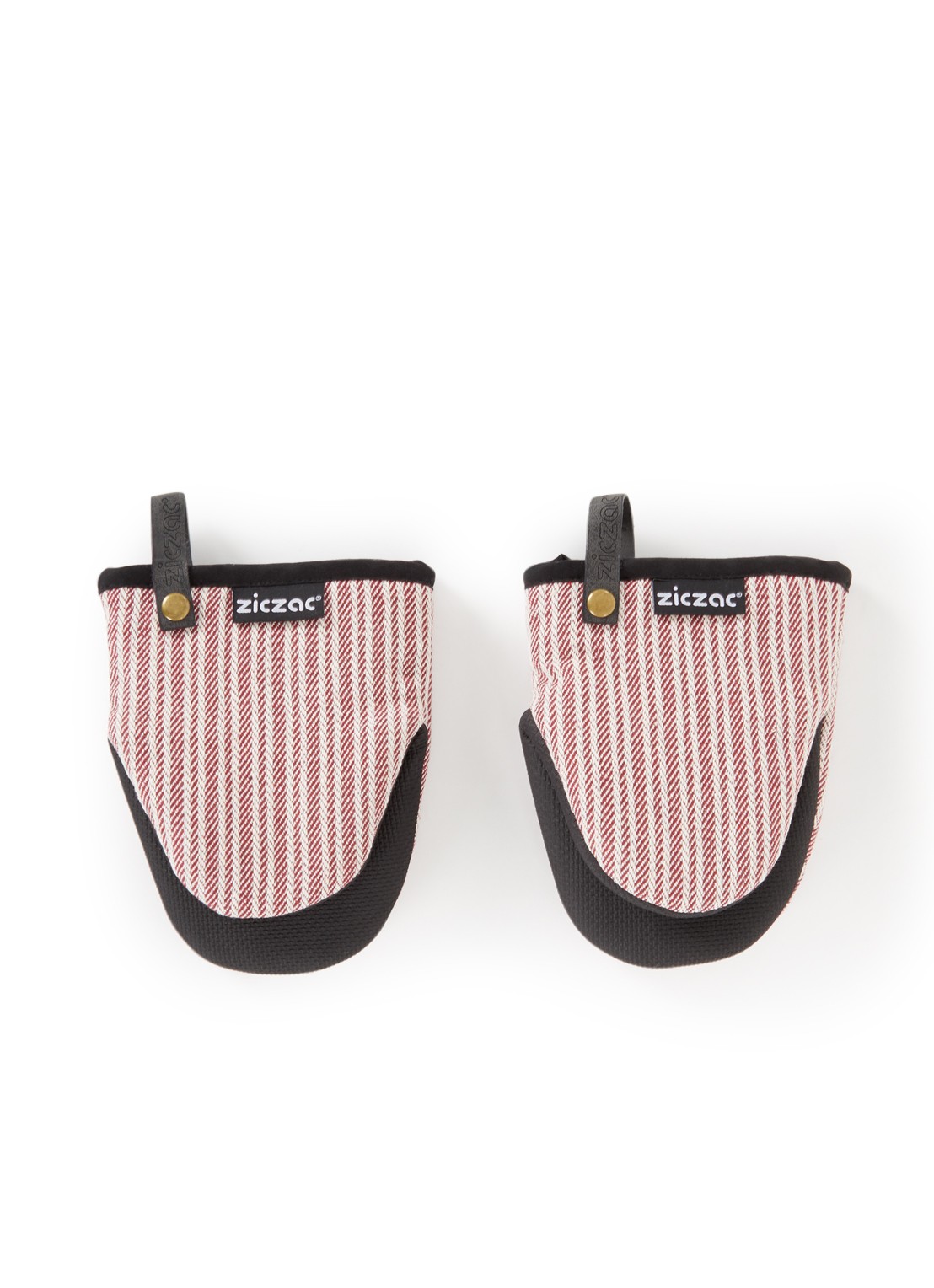 Tiseco Venton ovenwant set van 2 - voorkant rood