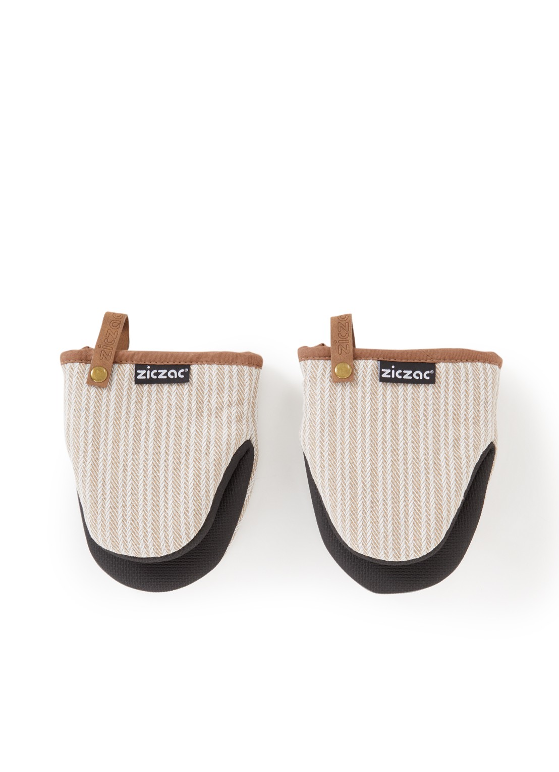 Tiseco Venton ovenwant set van 2 - voorkant beige