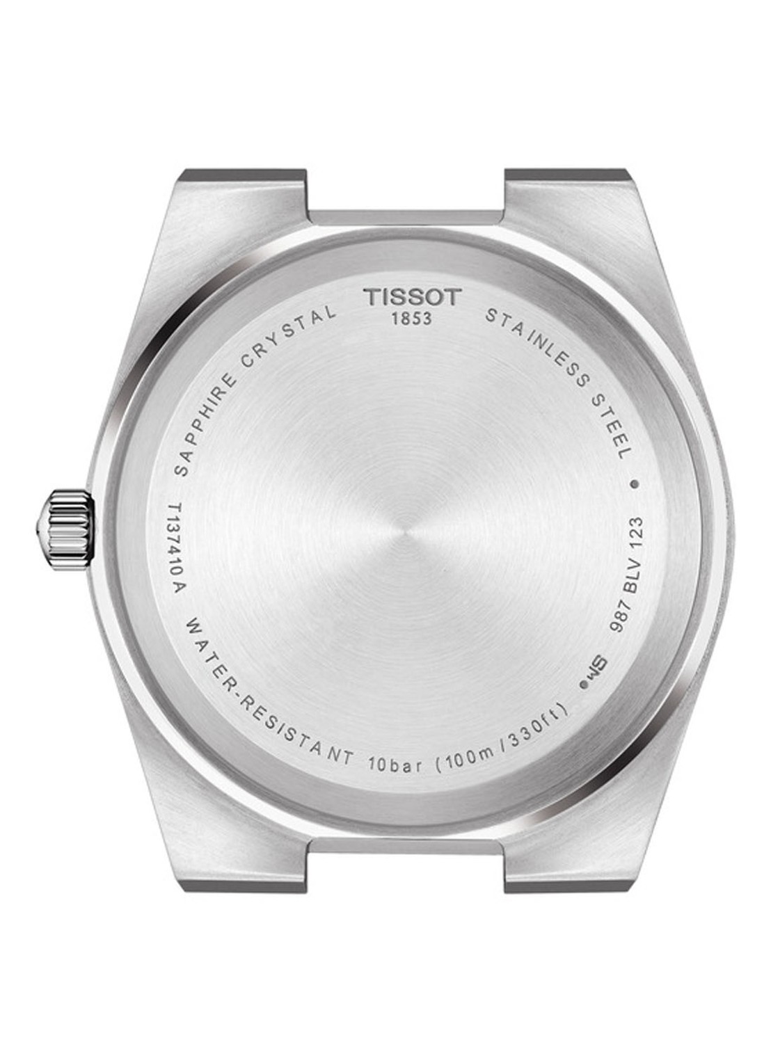Tissot PRX horloge T1374101105100 - detail 2 zilver