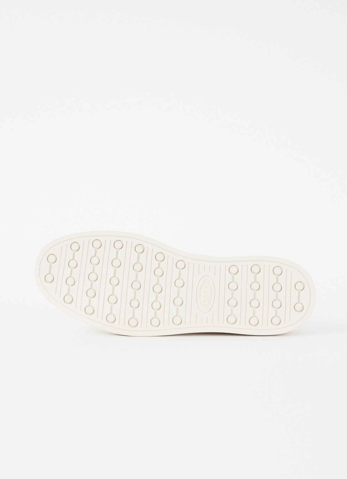 Tod's Allacciata Cassetta sneaker van kalfsleer - detail 6 ivoor