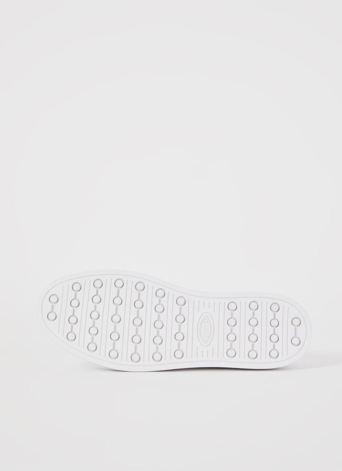 Tod's Cassetta sneaker van kalfsleer - detail 6 wit