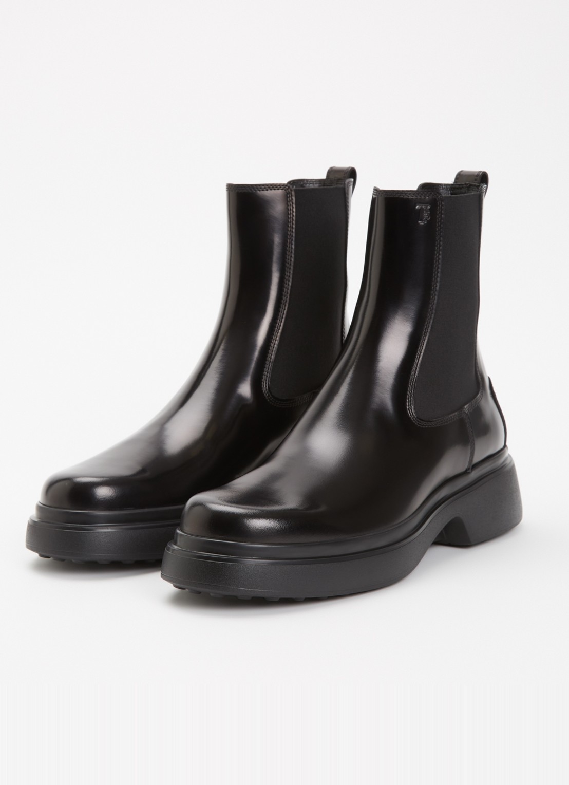 Tod's Chelsea boot van kalfsleer - detail 2 zwart