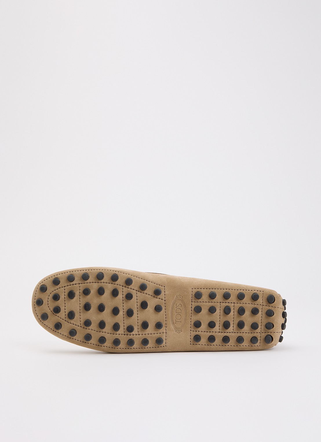 Tod's Gommino mocassin van kalfssuède - detail 5 beige