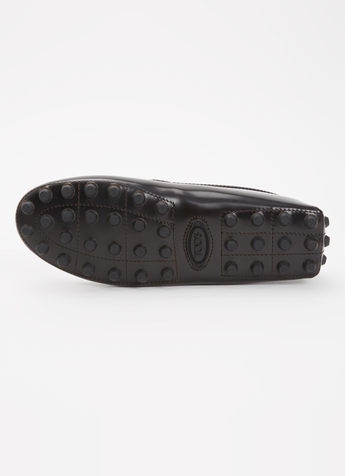 Tod's Mocassin van kalfsleer - detail 4 zwart
